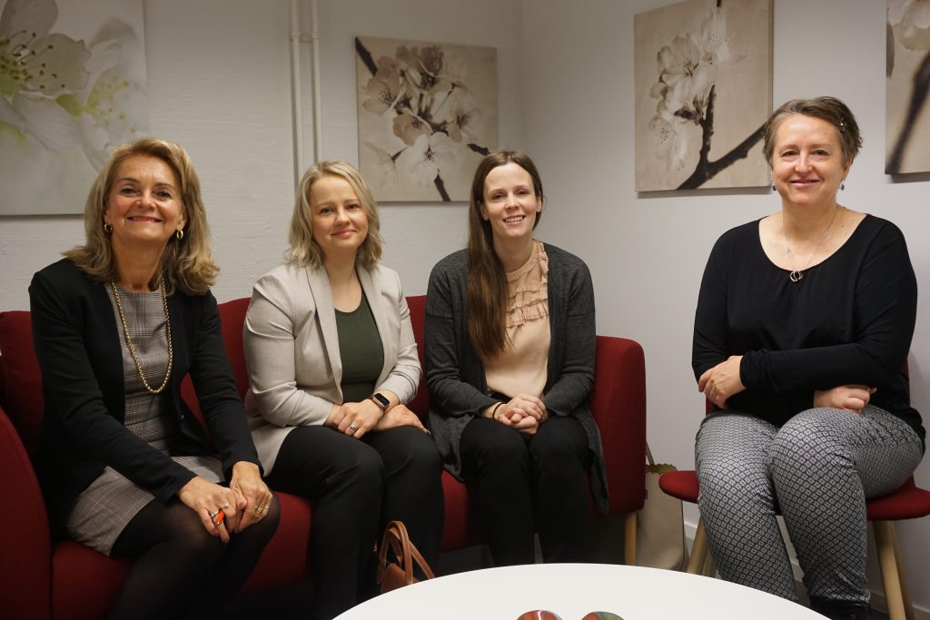 Lisbeth Fagerström, Susanna Nylund, Johanna Borg, Kerryn Saarinen