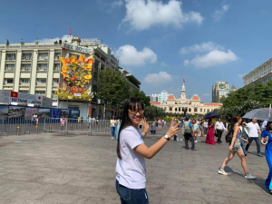 Ngoc Vu in Saigon, 2019