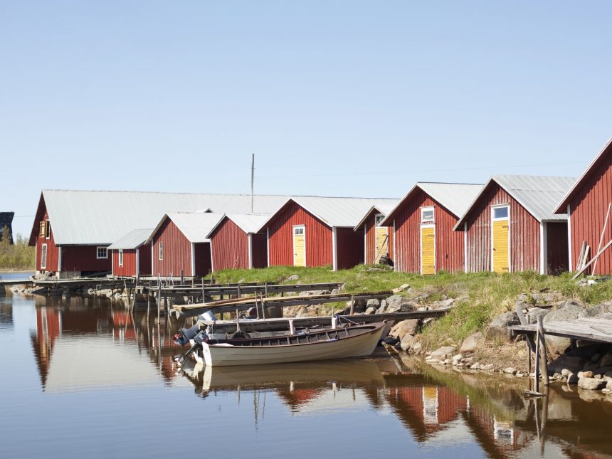 Svedjehamn local harbour