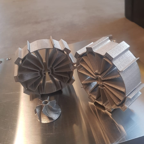 Metal 3D printed components